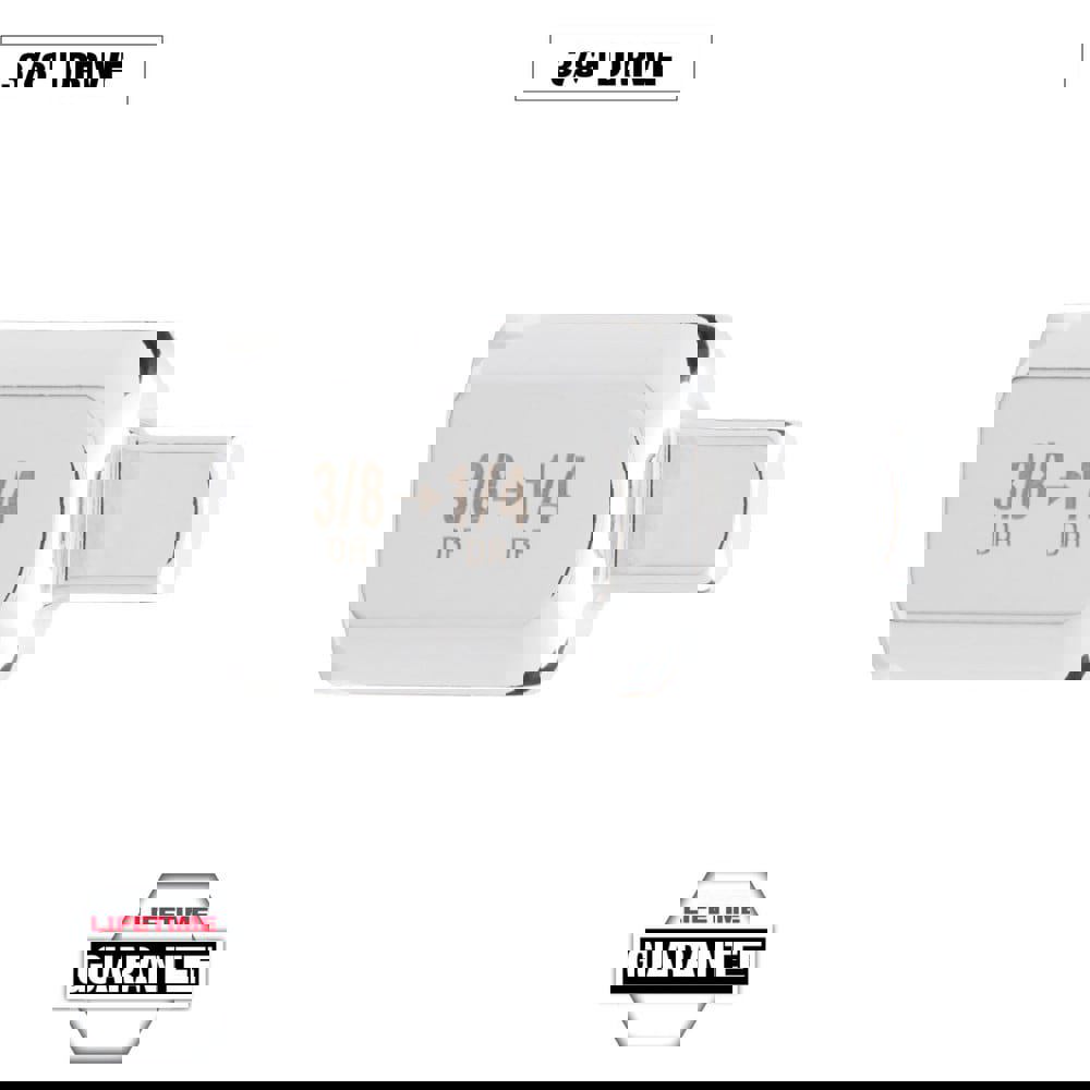 Socket Adapters & Universal Joints; Adapter Type: Socket Adapter ; Male Size: 1/4 in ; Female Size: 3/8 ; Male Drive Style: Square ; Overall Length (Inch): 1 ; Female Drive Style: Square